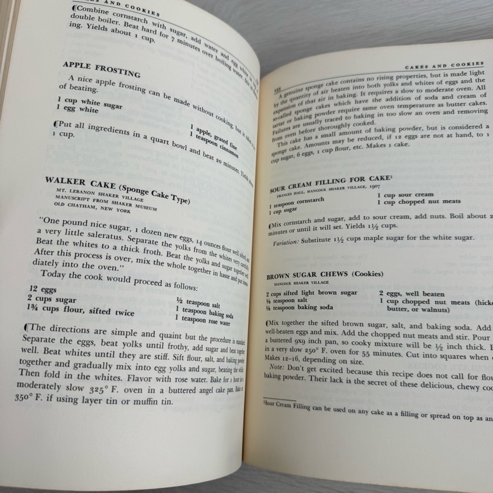 Vintage The Best of Shaker Cooking Cook Book 1970 Hardcover - Picture 7 of 9